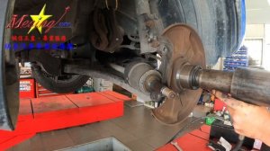 How to replace a front wheel drive axle bearing DAIHATSU TERIOS 1.5L 2007~2015 3SZ-VE A4Q-D1 AWD