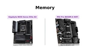 🔥 GIGABYTE B650 AORUS Elite AX vs MSI PRO B650M-A WiFi ProSeries 🔥