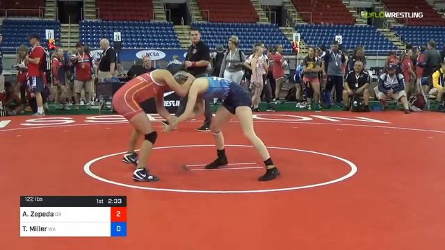 2018 USMC-USAW Cadet & Junior Women FS Nationals/Junior Women 122 Round Of 32 - Alexys Zepeda (OR) смотреть онлайн