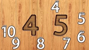 Wrong Wooden Slots with Crying Numbers 1 to 10 - Coloring for Kids & Toddlers