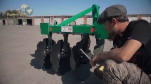 Борона Дисковая навесная БД 1,2х2Н, подробно о рабочих органах