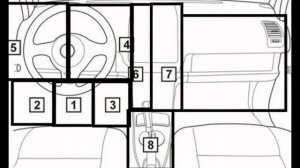 CHRYSLER Sebring 1996-2010 diagnostic OBD port connector socket location OBD2 DLC DATA LINK