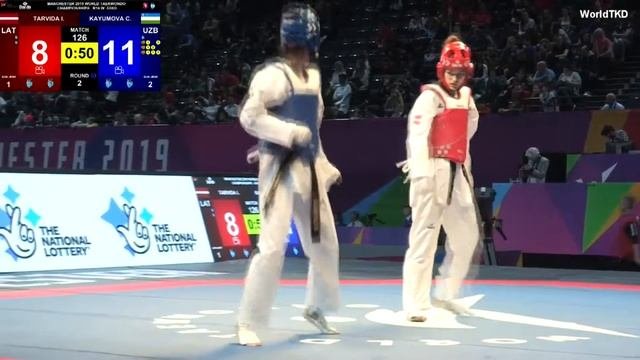 Charos KAYUMOVA UZB - Inese TARVIDA LAT