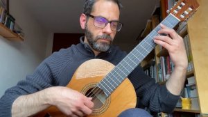 Estudio de Francisco Tárrega (Guitarra clásica)