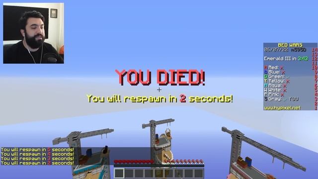 OBSİ KIRMALI EFSANE MAÇ! Minecraft BED WARS смотреть онлайн