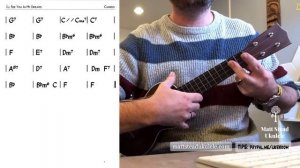 Learn the ukulele classic I'll See You In My Dreams