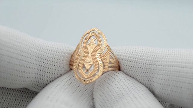 Женское кольцо 01-10010-0285 (Au 585) - Золотой Запасъ смотреть онлайн