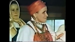 Плач невесты на девичнике село Карпогоры Архангельской области. 1975 год