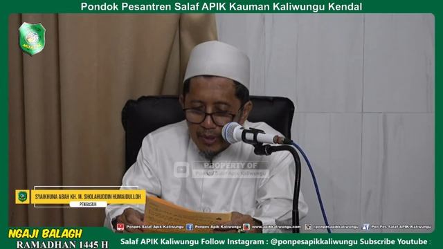 #11 NGAJI BALAGH RAMADHAN 1445 H || TAFSIR YASIN, ABI JAMROH & Q. TUGHYAN || JUM'AT 22 MARET 2024 M смотреть онлайн