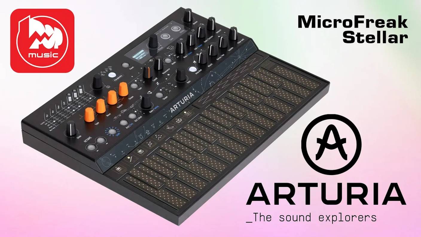 Синтезатор ARTURIA MicroFreak Stellar & the V5 firmware