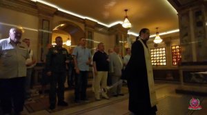 "Афганская гильза памяти" из Санкт-Петербурга передана в Крипту Храма всех Святых Минска