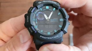 Casio G-Shock, G-Squad, Bluetooth link, Step tracker sports watch GBA-900-1A6ER, UNBOXING,4K