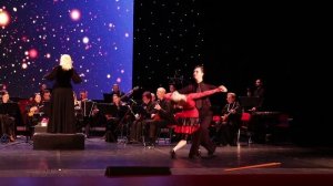 R.Diens. Tango in skai. Андрей Ярославцев. Русский народный оркестр "Жемчужина России", Севастополь.