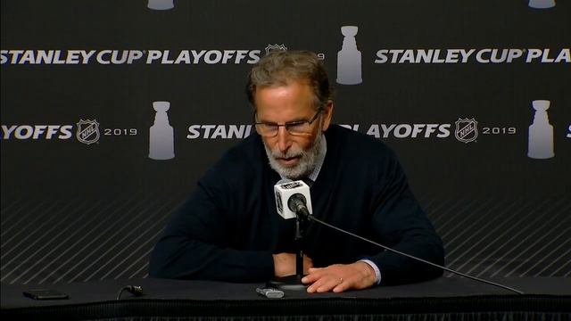 John Tortorella Frustrated With Reporters Question Then Guarantees A Game 7 смотреть онлайн