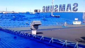 Ремонт кровли завода Самсунг
