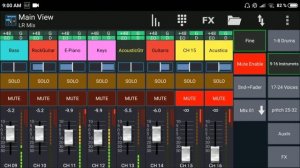 TUTORIAL MIXING STATION X32 BEHRINGER M32  CONTROLAR LA CONSOLA DIGITAL MIXER app Android