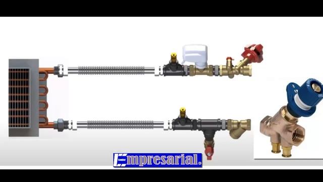 PARTES DE INSTALACIÓN CON FAN COIL VENTILOCONVECTOR PARA AIRE ACONDICIONADO HVAC смотреть онлайн