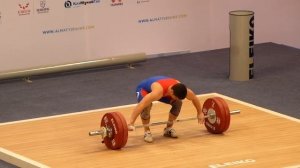 Almaty 2014 Men 69 kg Florin Catalin Bejenariu Carp snatch 131 kg