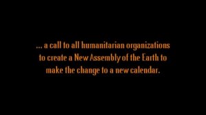 Calendar Reform and the Declaration of the First World Peace