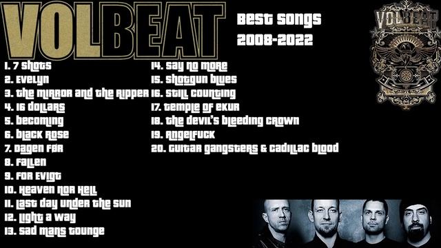 Volbeat best songs (2008-2022) смотреть онлайн