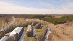 longhouses drone flight @Saint-Anicet