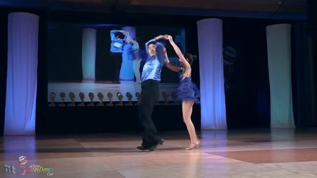 Cesar Mastache & Gabriela Soto - junior finals 4th place - World Latin Dance Cup 2011 смотреть онлайн