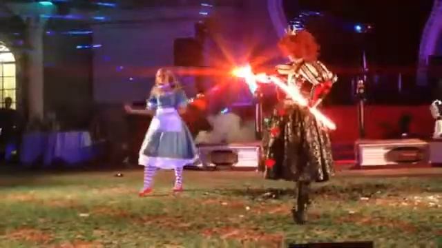 Световое неоновое шоу Алиса