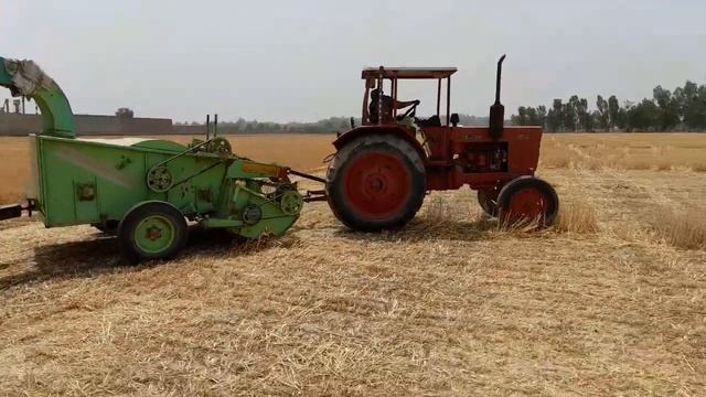 wheat cutting straw machine work #straw#toori#torri#bhusa,village# vlog /New Holland #Agriculture