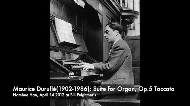 April 14, 2012 Namhee Han:Duruflé, Suite for Organ, Op.5 (Sicilienne) смотреть онлайн