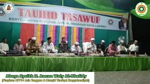 Kajian MPTT 2019 || Pengkajian Tauhid Sufi bersama Abuya Syeikh H. Amran Waly di Kota Langsa