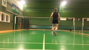 -  Badminton Match in my first video - (Magnus Kongshammer)