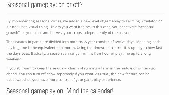 Farming Simulator 22 - NEW Screenshots & Seasonal Gameplay смотреть онлайн