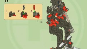 Lego 60143 Lego Hero Factory - Witch Doctor instructions 2283