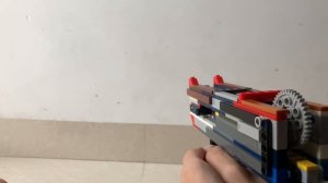 Lego Mac-10 - Full auto rubber band gun(Tutorial will coming!!! )