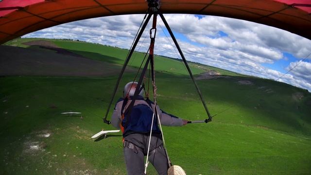 Небольшой полёт на дельтаплане Спорт 20 М. 21 мая 2020 Воронеж. Оськино. смотреть онлайн