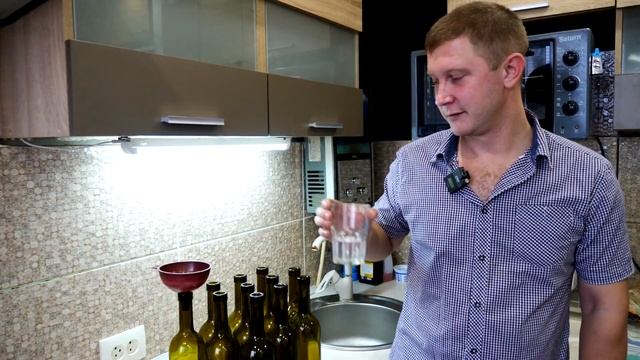 Розлив и укупорка домашнего вина в бутылки | Стабилизация вина