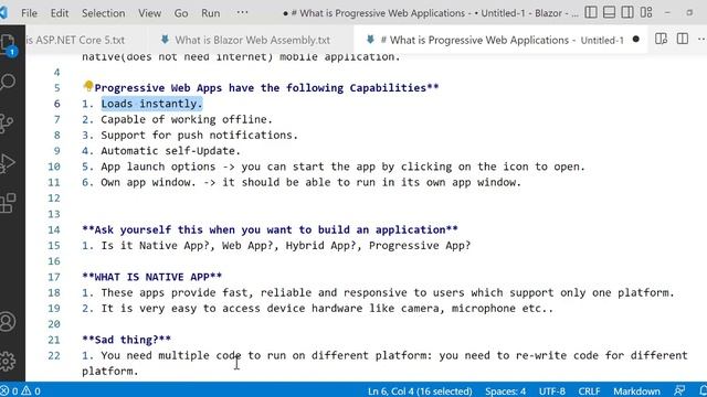 ASP.NET Core Blazor DataGrid Component - 3 - What is Progressive Web Application. смотреть онлайн