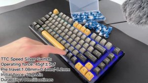TTC Speed Silver Switches (not lubricated) ASMR