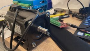 Nema34 Closed loop 86hbs250 and driver HBS860H Test