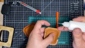 Изготовление чехла для AirPods из натуральной премиальной кожи