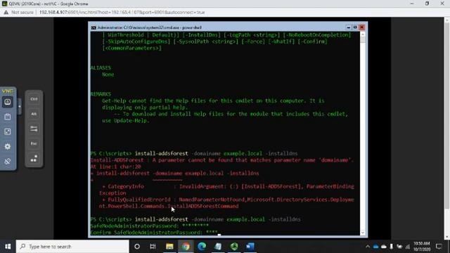Installing Active Directory Using PowerShell