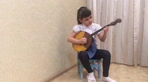 Поздравление с Днём Победы. Марина Теленкова. "Катюша", домра. #ВоскреснаяШкола_Ioann24