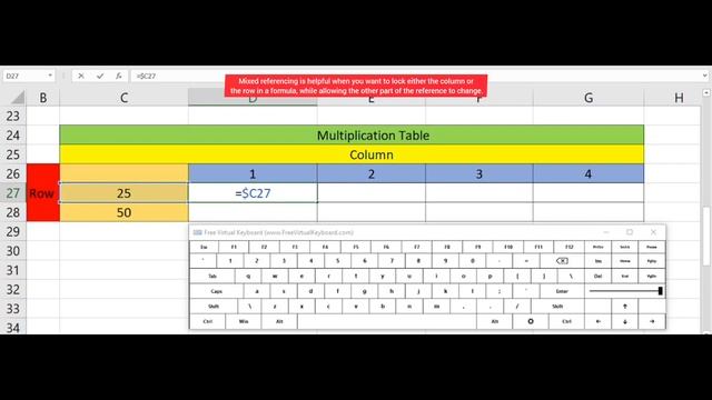How to do Cell Reference in Excel