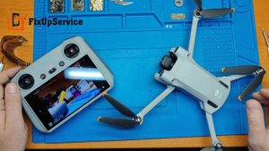 Dji mini 3 PRO ремонт подвеса и антенна мод