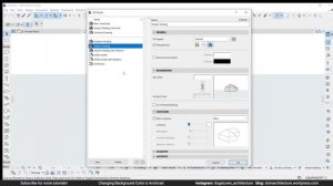 Change ARCHICAD 3D Background Color | How to make Archicad dark themed (kinda)