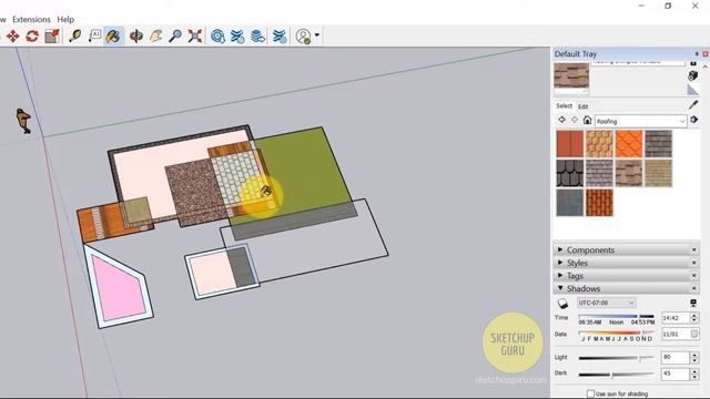 11 The Materials Window in Sketchup | Windows