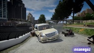 GTA IV 2012 CADILLAC ESCALADE ESV CRASH TESTING HD reupload