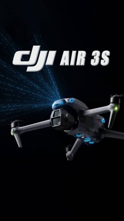 #DJI #Air3S 🕹️ Новый дрон с 1" основной камерой и фронтальным датчиком LiDAR