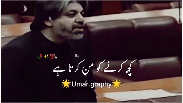 Ke han aj phr jeeny ko Ali Muhammad Khan sad poetry PTI status Imran Khan status golden line смотреть онлайн