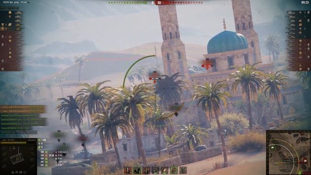 World Of Tanks - Skorpion G on Sand River - 4.2k dmg 9 kills смотреть онлайн